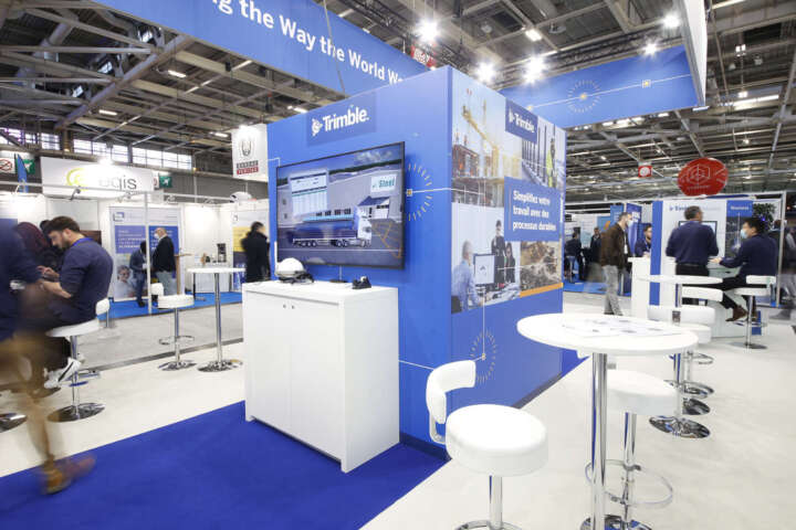 Exhibition Stand for Trimble at BIM World