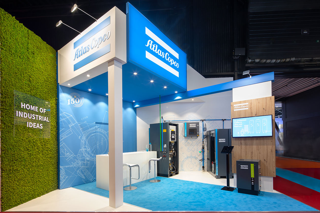 Exhibition Stand Atlas Copco