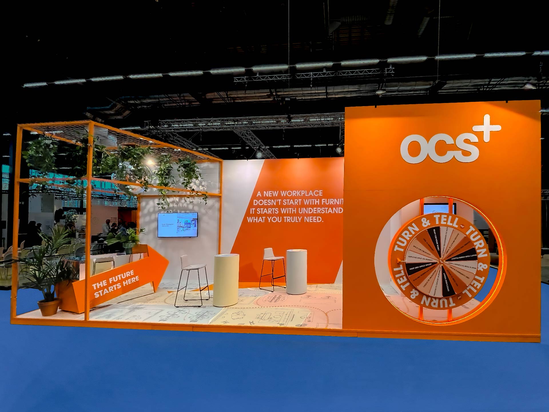 Exhibition stand Workspace Design Show