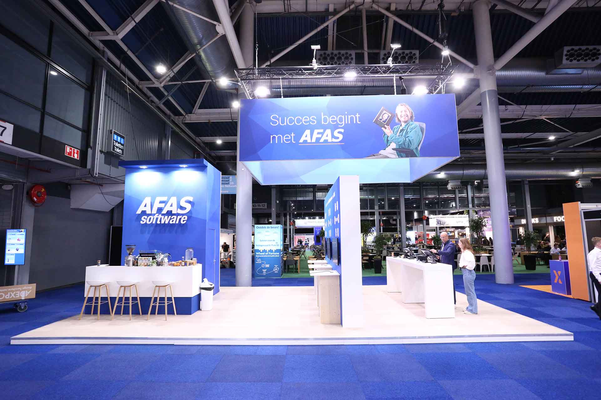 AFAS Software Webwinkel Vakdagen Stand