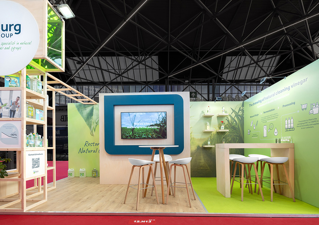 Beursstand PLMA Amsterdam - Burg groep