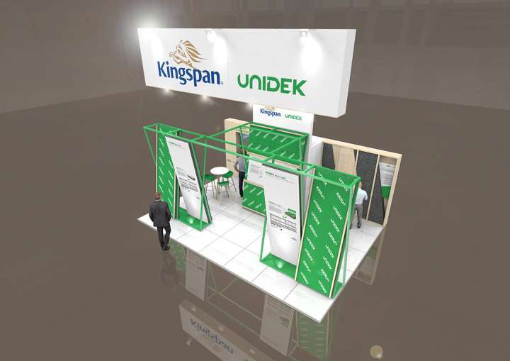 Beursstand Renovatiebeurs Kingspan