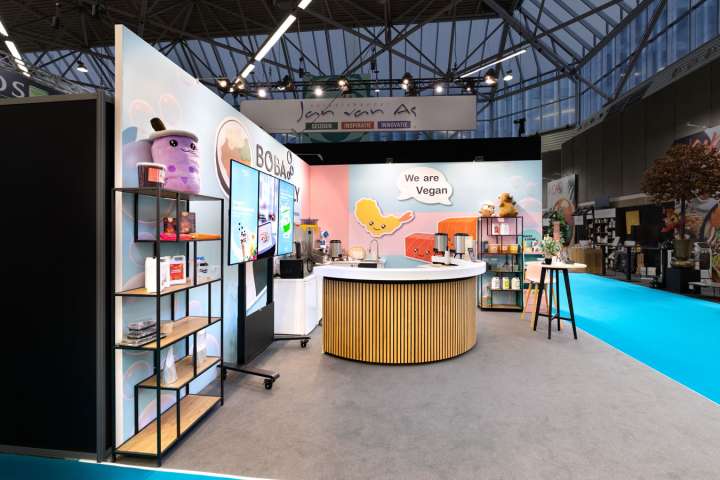 Beursstand Boba Supply op Horecava